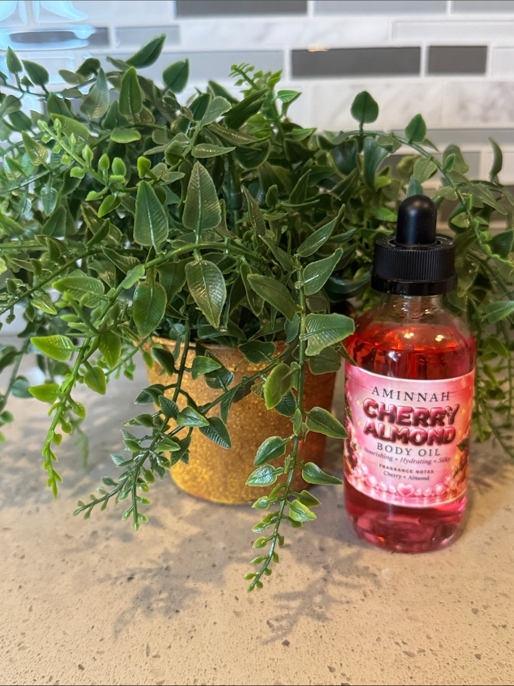 AMINNAH - Cherry Almond Body Oil